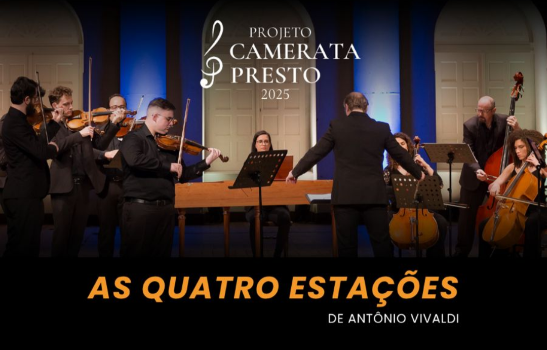 Estância Velha recebe “As Quatro Estações”, de Vivaldi neste domingo