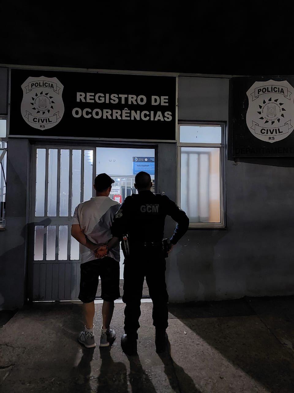 GCM PRENDE HOMEM EM FLAGRANTE EM MAIS UM CASO DE VIOLÊNCIA CONTRA MULHER EM ESTÂNCIA VELHA