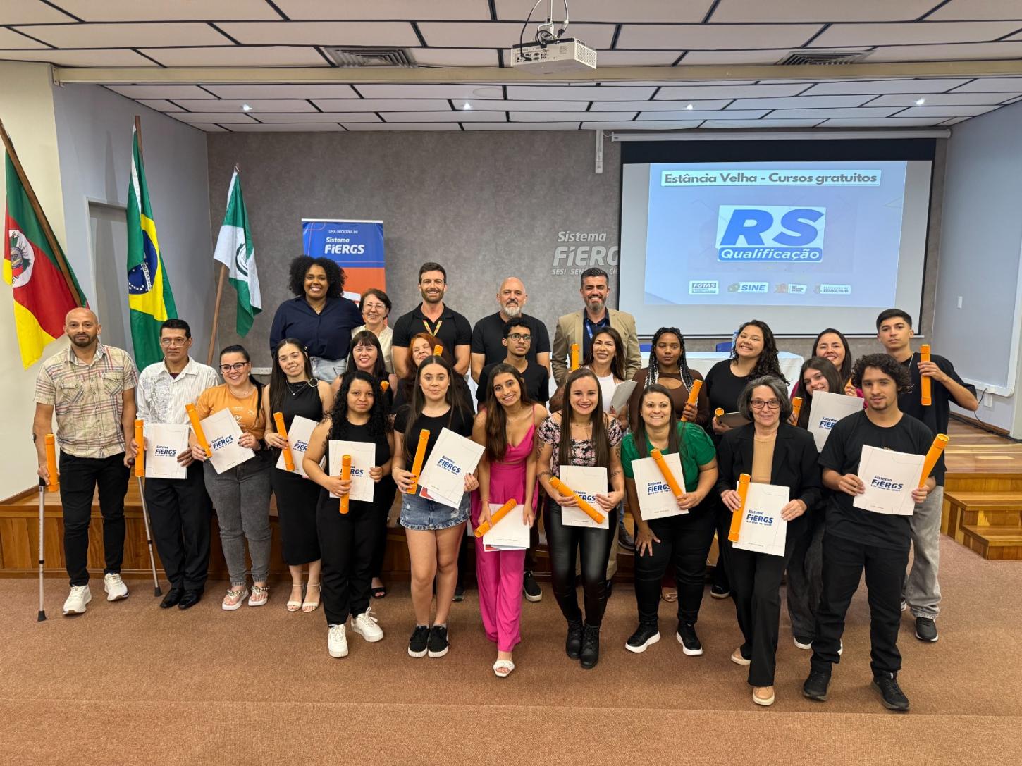RS Qualificação forma três novas turmas em Estância Velha