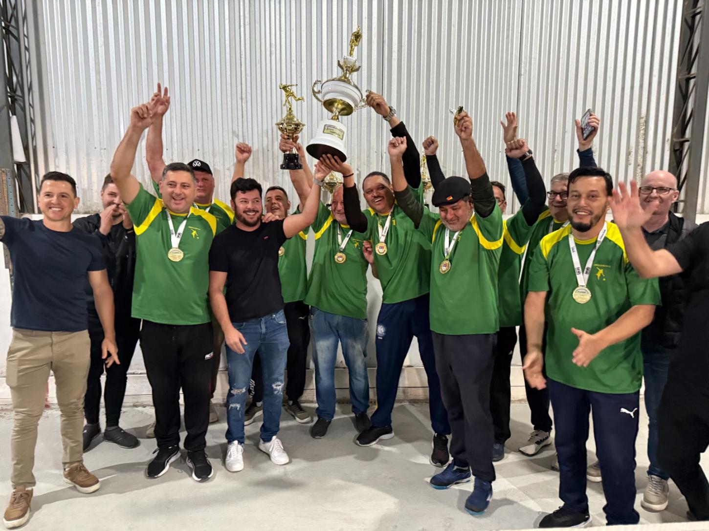 Sol Nascente A é  campeão do Municipal de Bocha 2025