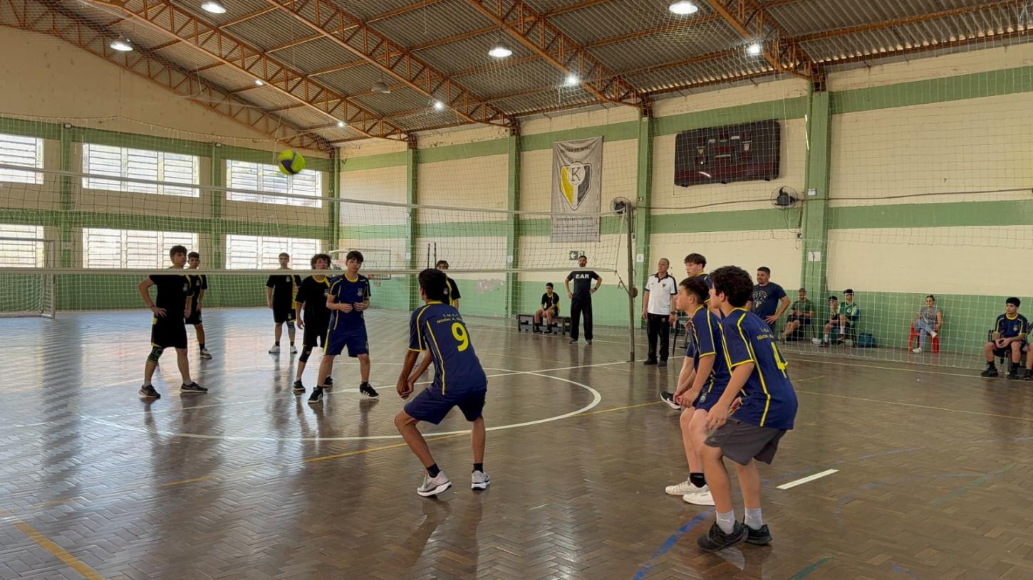 Vôlei é a atração na 4° etapa da XXXI Olimpíada Escolar de Estância Velha