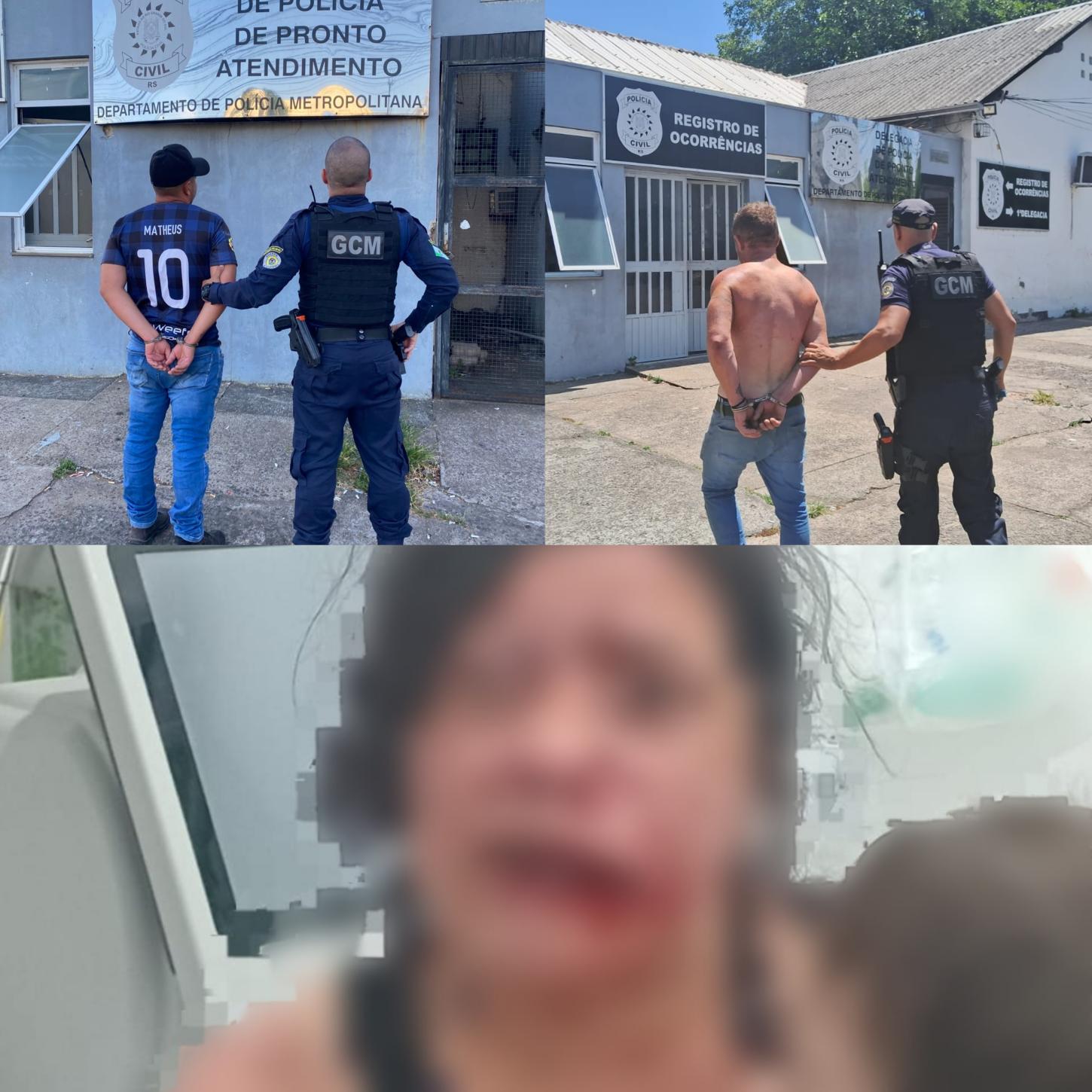 EM MENOS DE 24 HORAS GUARDA CIVIL MUNICIPAL DE ESTÂNCIA VELHA ATENDE DOIS CASOS GRAVES DE VIOLÊNCIA DOMÉSTICA