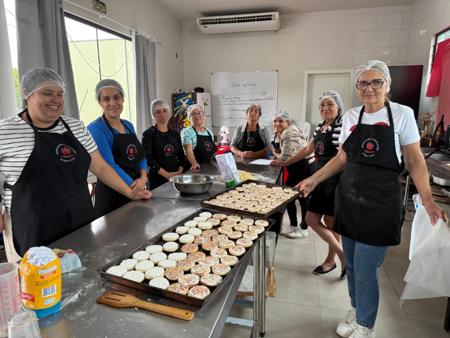 Parceria entre assistência social e Cáritas une solidariedade e sabor no Natal de Estância Velha
