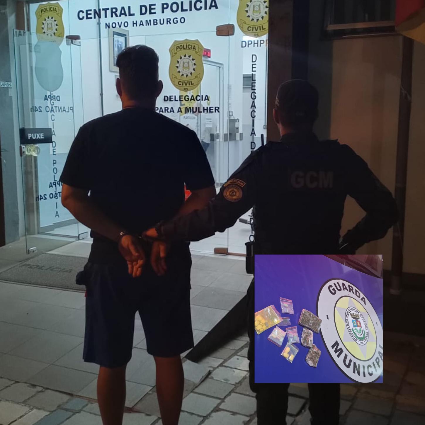 PERSEGUIÇÃO E PRISÃO POR TRÁFICO DE DROGAS PELA GCM DE ESTÂNCIA VELHA