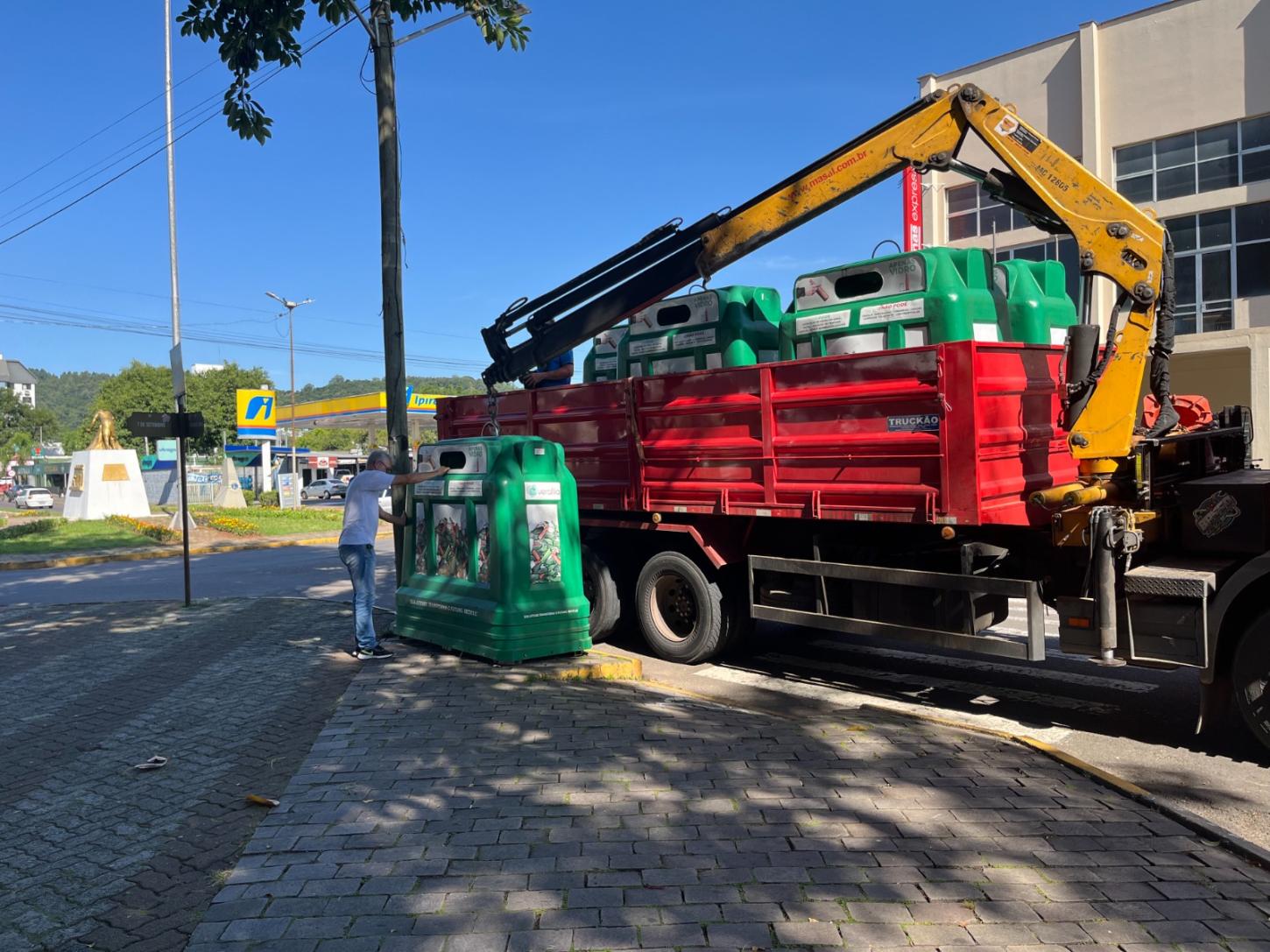 Mais de 81 toneladas já foram recolhidas nos Pontos de Entrega Voluntária de Vidros em Estância Velha