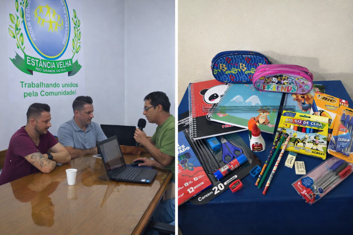 Programa Municipal de Auxílio Material Escolar será votado em sessão extraordinária na Câmara Municipal de Estância Velha