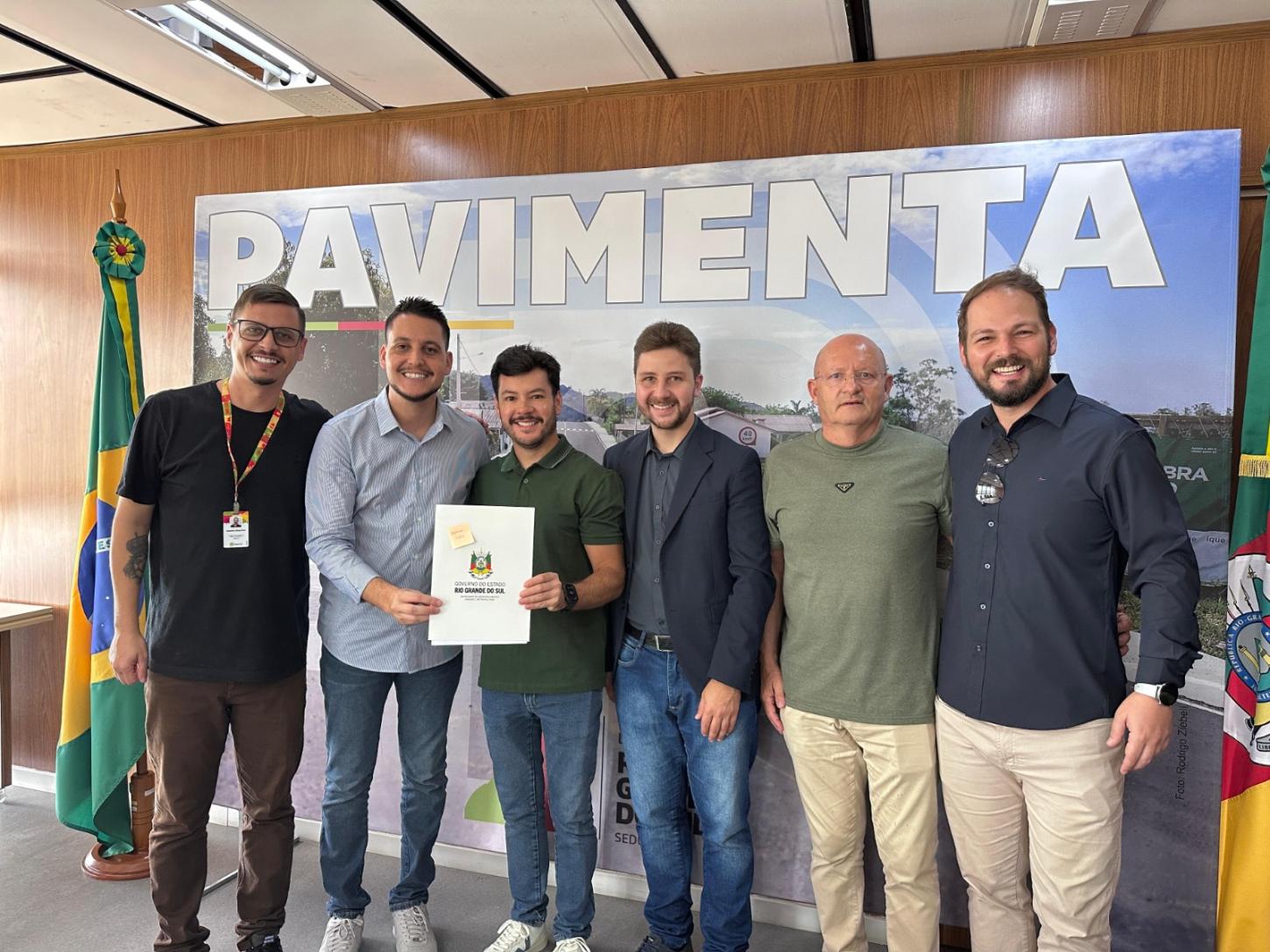 Estância Velha garante R$ 1,8 milhão de recursos do Governo do Estado para pavimentação