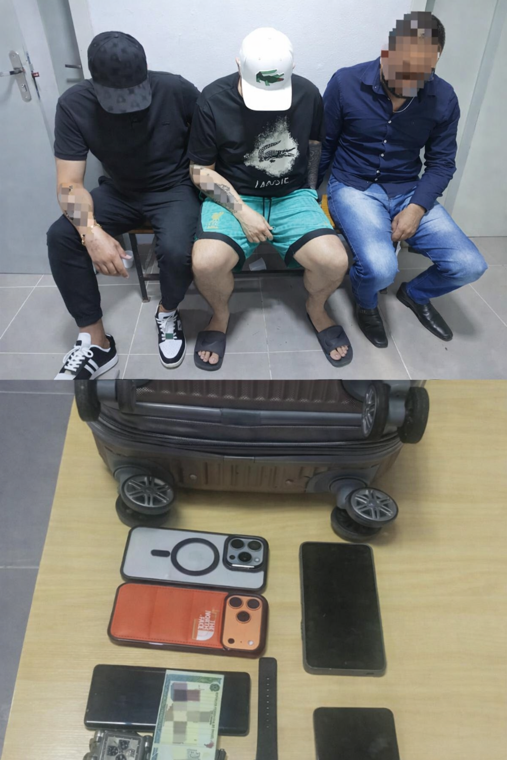 GCM PRENDE TRIO QUE TENTAVA APLICAR GOLPE NA CAIXA DE ESTÂNCIA VELHA