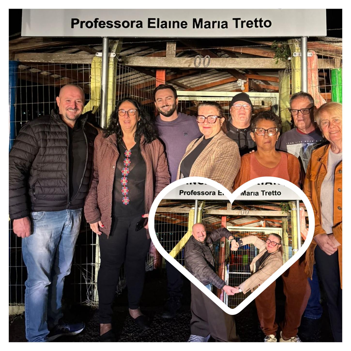 Escola passa a ser denominada EMEI Estância das Crianças - Professora Elaine Maria Tretto 
