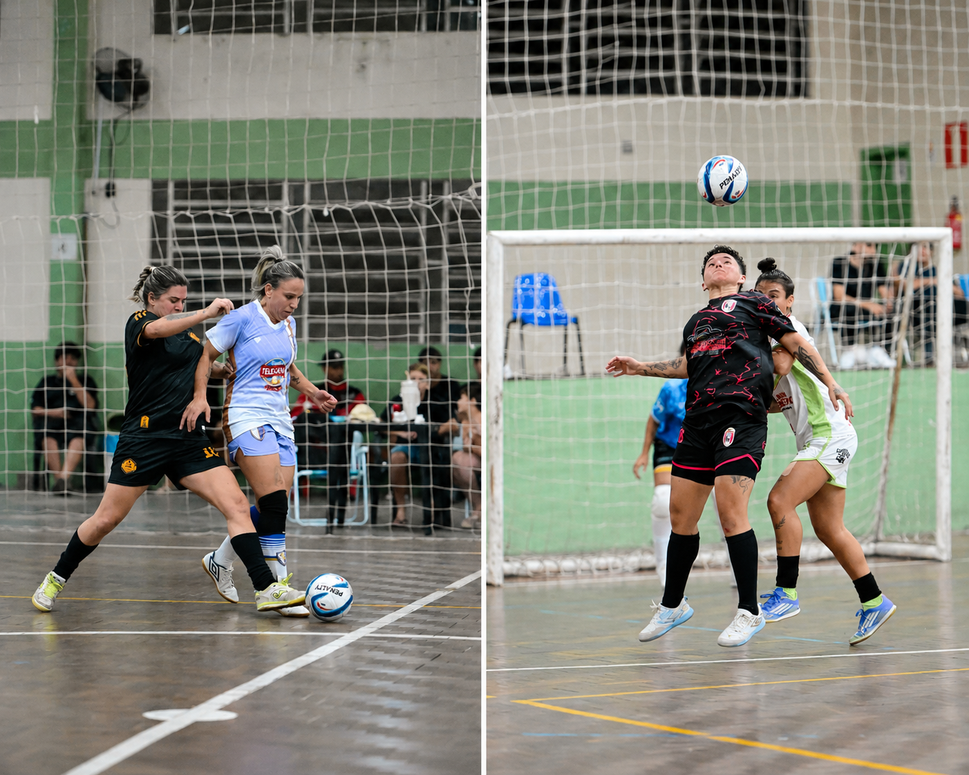 Aberto de Futsal Feminino tem as equipes classificadas para as oitavas de final 
