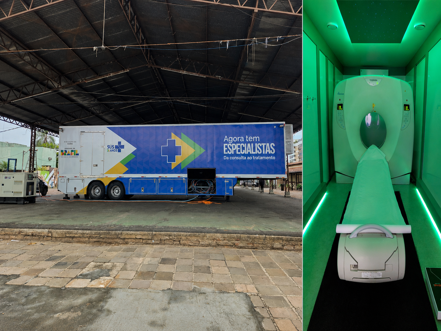 Ministério da Saúde lança em Estância Velha (RS) carreta de exames de imagem para diagnóstico precoce de doenças