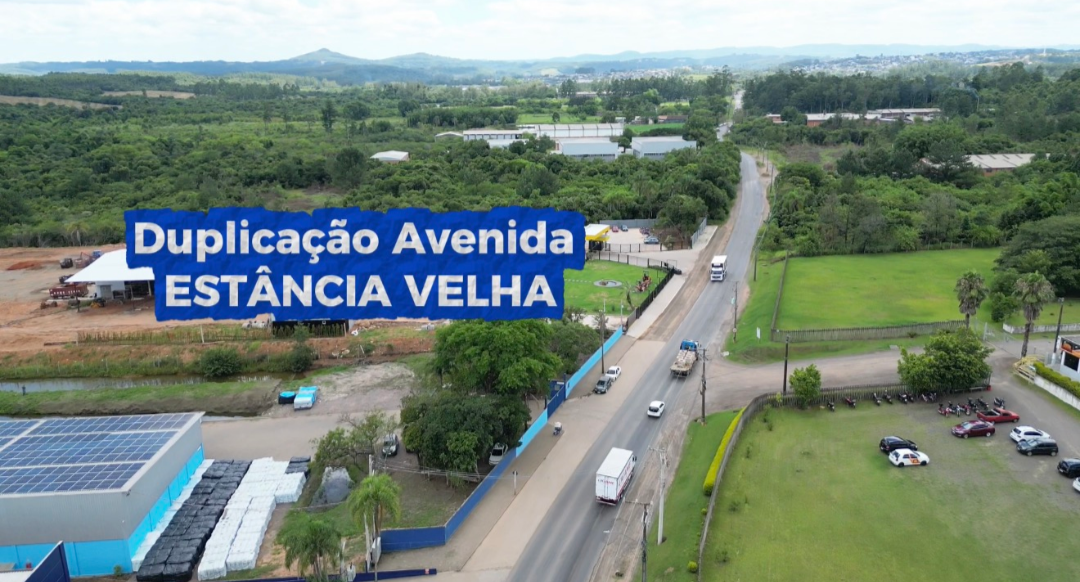 Portão confirma duplicação da Avenida Estância Velha até ligação com rua Portão 