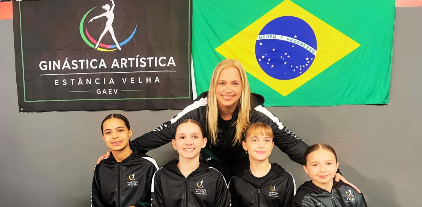 Ginástica Artística de Estância Velha em competição internacional