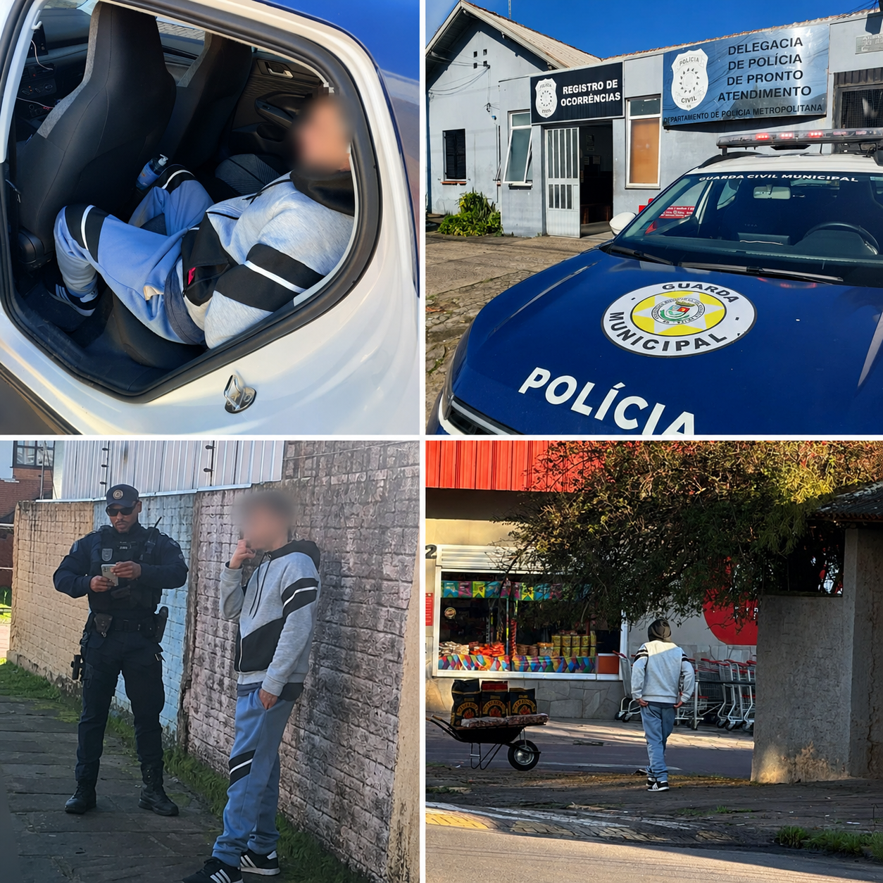 Após tentar roubar a bolsa de uma idosa, homem é preso em fragrante pela GCM de Estância Velha