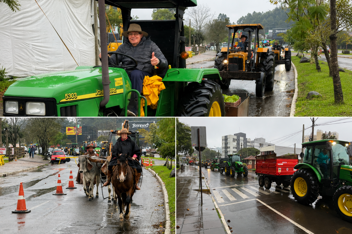 Desfile alusivo ao Dia do Colono é destaque na 5ª Ruralfest em Estância Velha