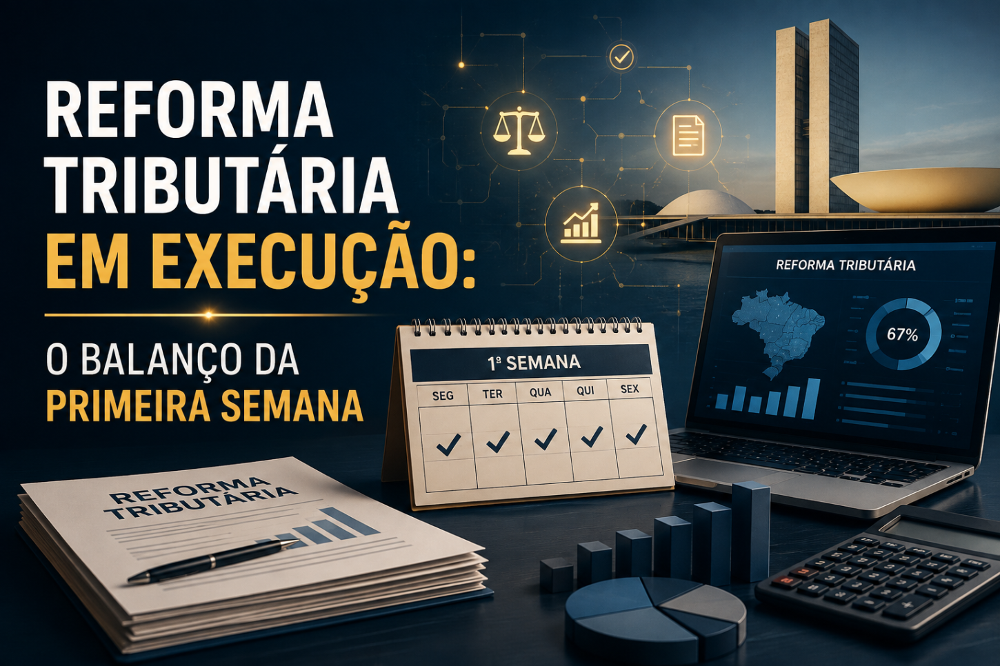 REFORMA TRIBUTÁRIA EM EXECUÇÃO: O BALANÇO DA PRIMEIRA SEMANA