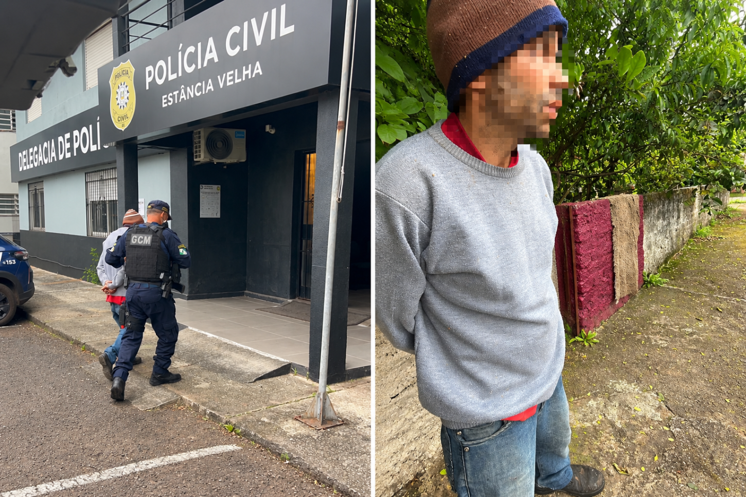 Guarda Civil Municipal prende homem em flagrante após furto em agropecuária de Estância Velha