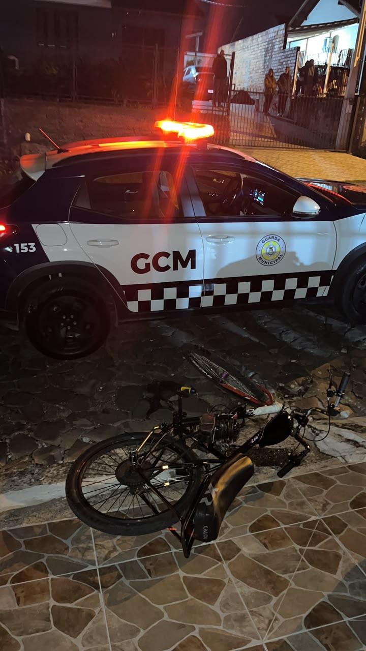 Menor é apreendido após fugir da Guarda Municipal e colocar trânsito em risco em Estância Velha
