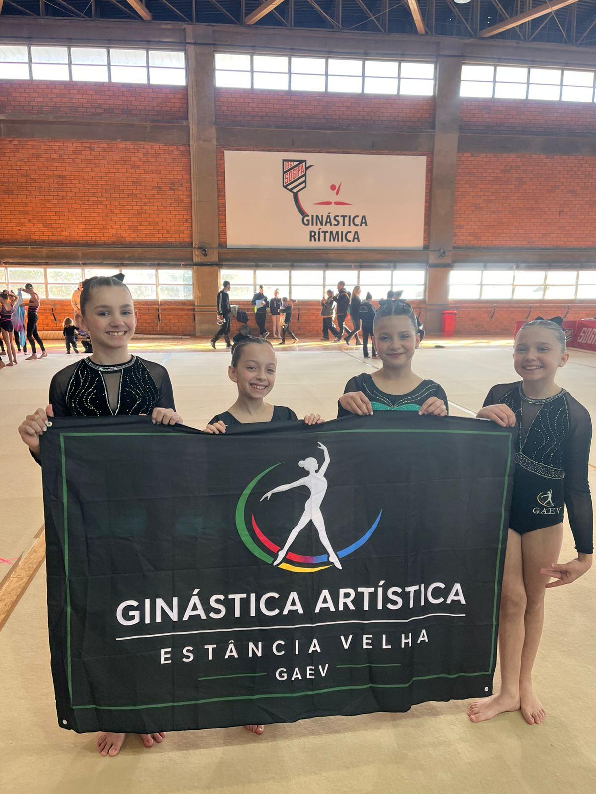 Ginástica Artística participa de mais uma competição da FGRS