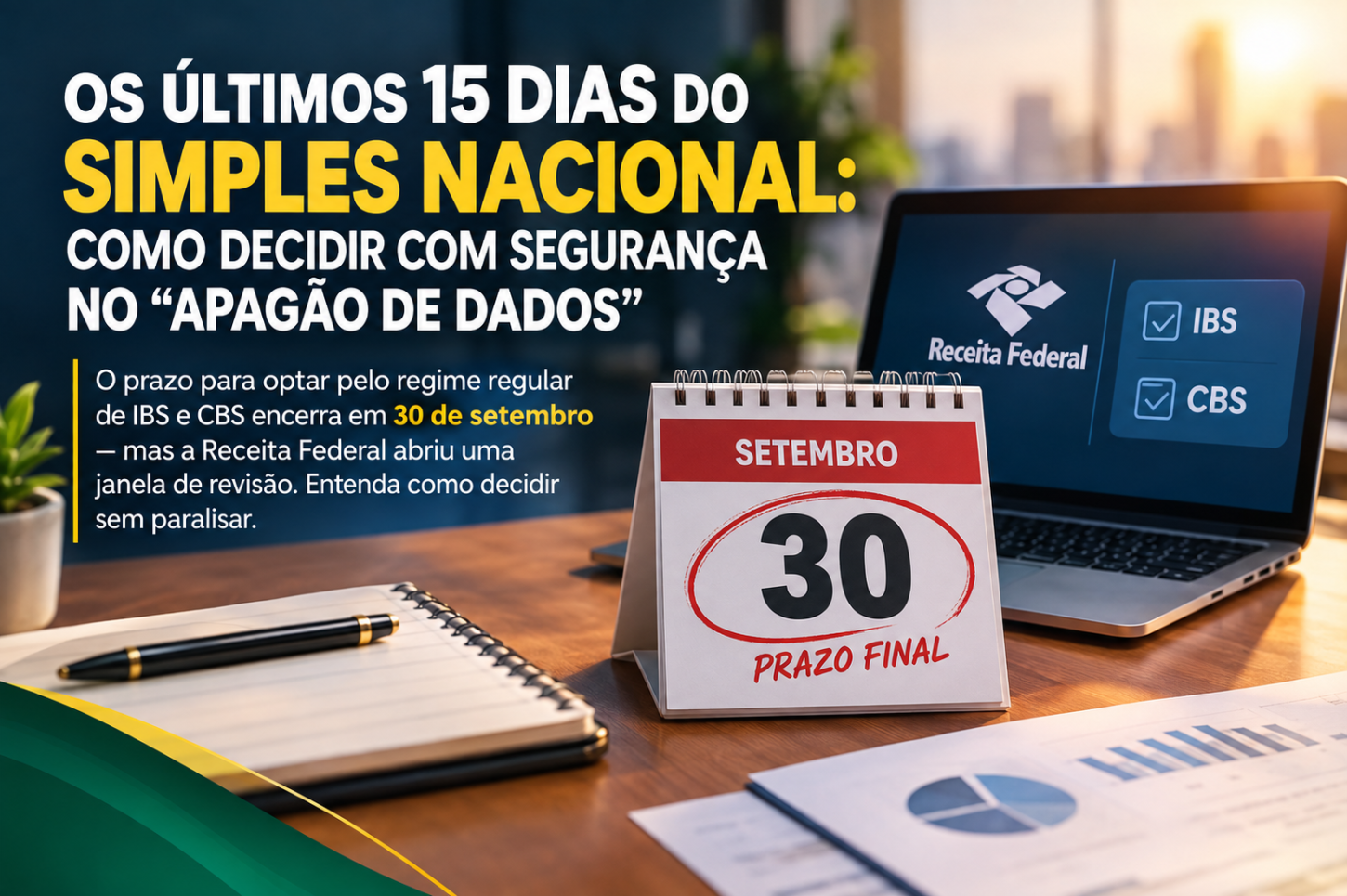 OS ÚLTIMOS 15 DIAS DO SIMPLES NACIONAL: COMO DECIDIR COM SEGURANÇA NO 