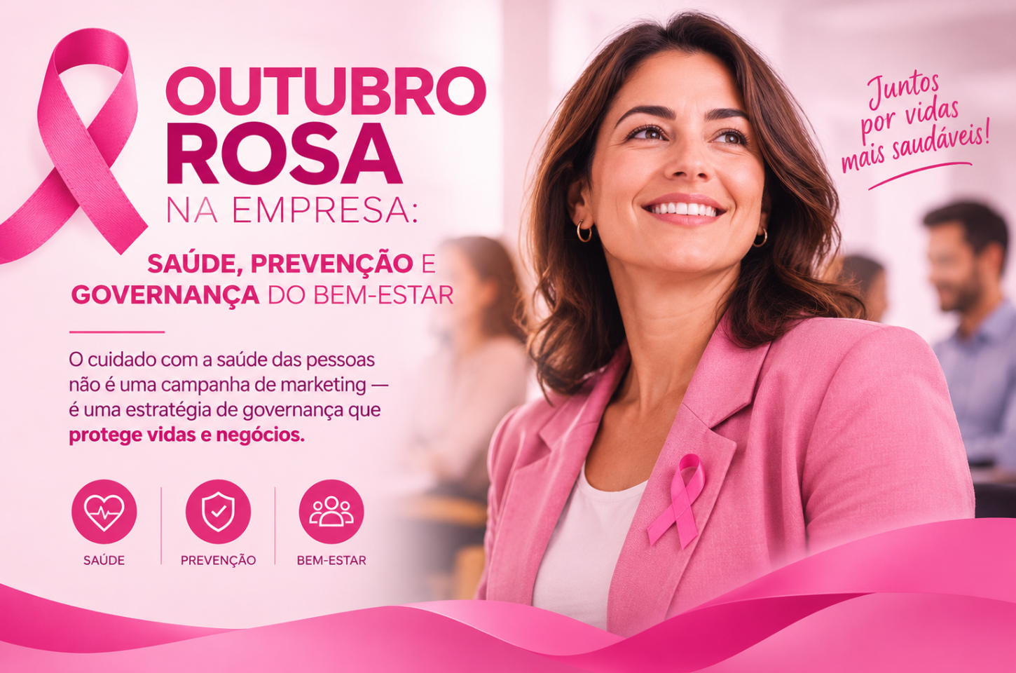 OUTUBRO ROSA NA EMPRESA: SAÚDE, PREVENÇÃO E GOVERNANÇA DO BEM-ESTAR