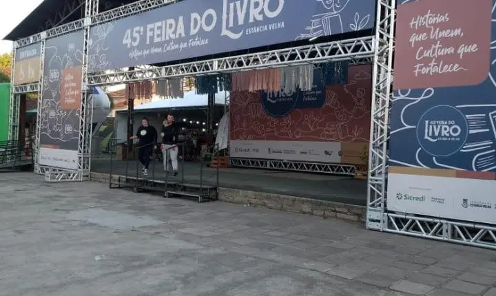 45ª Feira do Livro de Estância Velha repleta de literatura, música e cultura para o público 