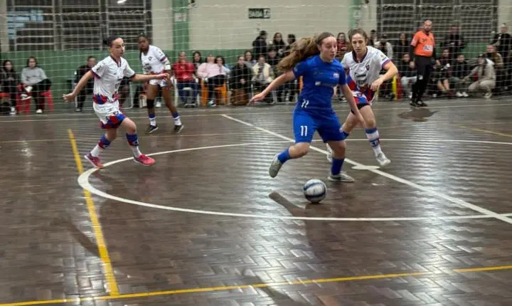 Aberto de Futsal Feminino define classificadas para a próxima fase