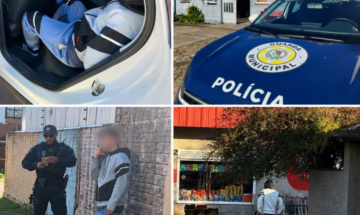 Após tentar roubar a bolsa de uma idosa, homem é preso em fragrante pela GCM de Estância Velha