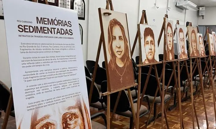 Artista Feu Cardoso recebe homenagem na Câmara de Estância Velha 