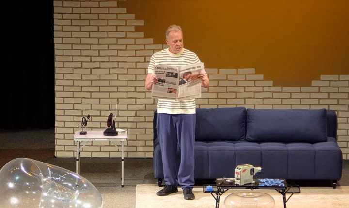 Baixa Sociedade, com Luiz Fernando Guimarães, faz única apresentação no Teatro Feevale