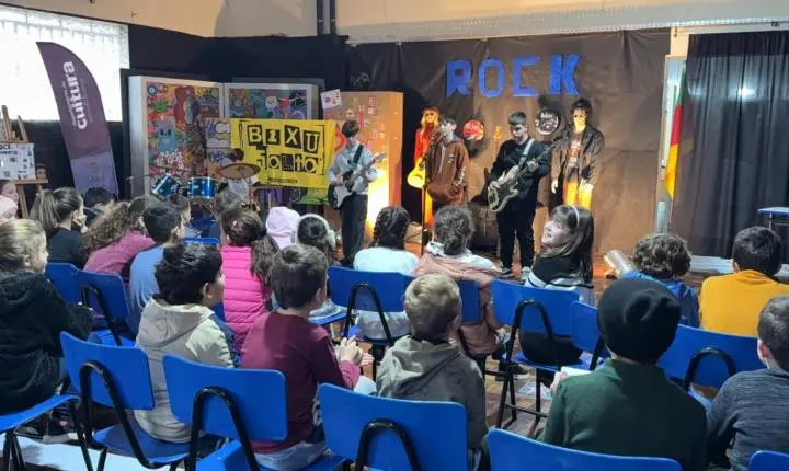 Banda Mirim celebra o Rock com apresentação no Espaço Cultural