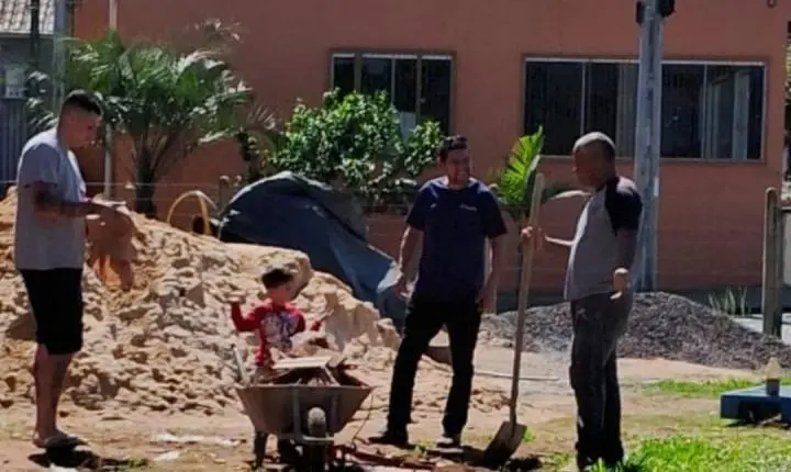 Capela Nossa Senhora de Fátima celebra hoje sua primeira missa no bairro Lago Azul