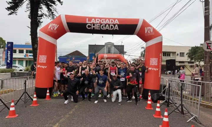Corrida e caminhada celebram o aniversário de Estância Velha