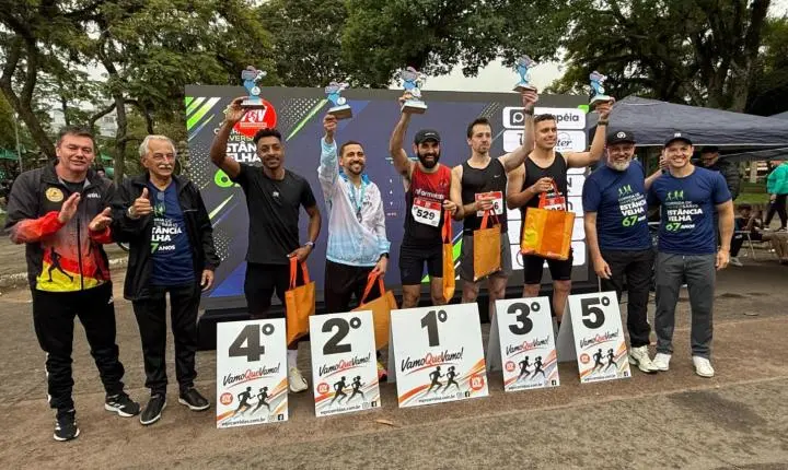 Corrida e caminhada celebram o aniversário de Estância Velha