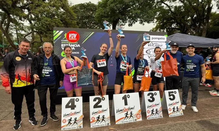 Corrida e caminhada celebram o aniversário de Estância Velha