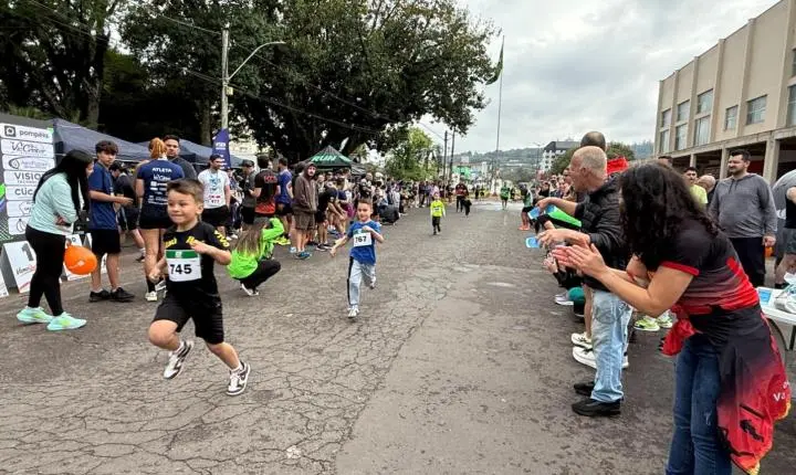 Corrida e caminhada celebram o aniversário de Estância Velha