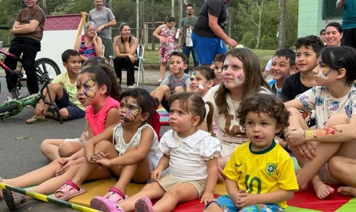Em Estância Velha mais uma edição do Vem Brincar na Rua 
