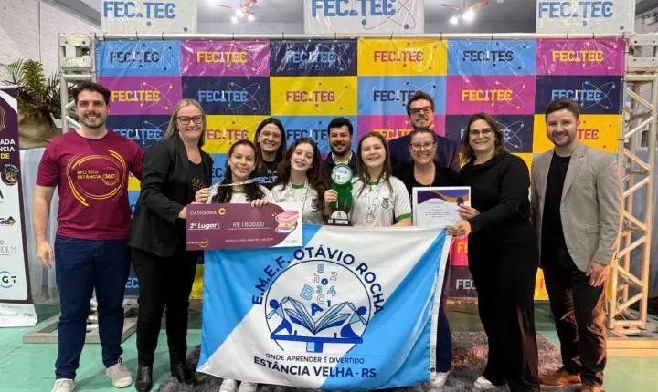 Escolas de Estância Velha representarão o município na MOSTRATEC 2026