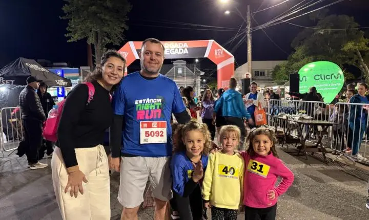 Estância Night Run: cerca de 800 atletas em noite de corrida e caminhada