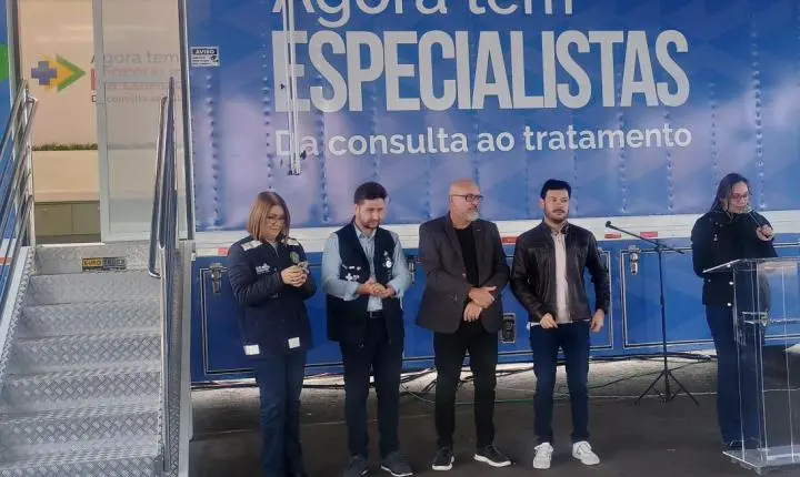 Estância Velha dá início aos atendimentos da Carreta da Saúde com exames de tomografia para toda a região