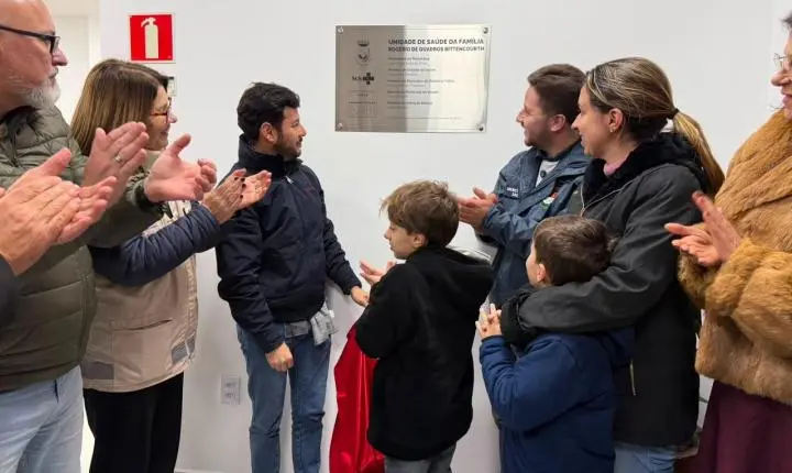 Estância Velha entrega nova USF Rincão 1 à comunidade