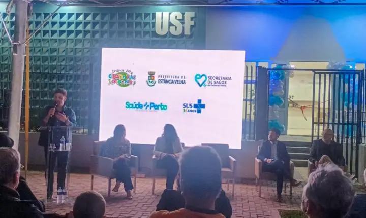 Estância Velha inaugura nova USF Almiro Gernhardt no Centro