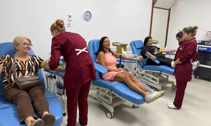 Estância Velha tem nova etapa da doação de sangue