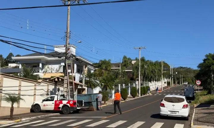 Estância Velha tem nova etapa da Operação Poste Limpo