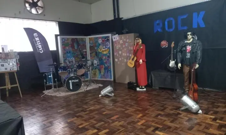 Exposição Itinerante sobre o Rock celebra a história do gênero em Estância Velha