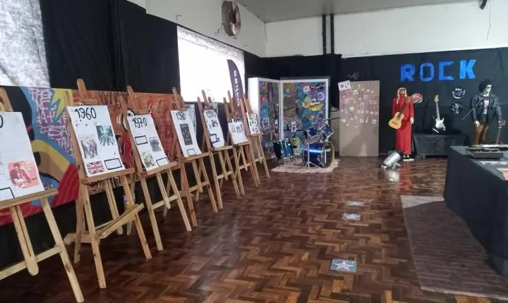 Exposição Itinerante sobre o Rock celebra a história do gênero em Estância Velha