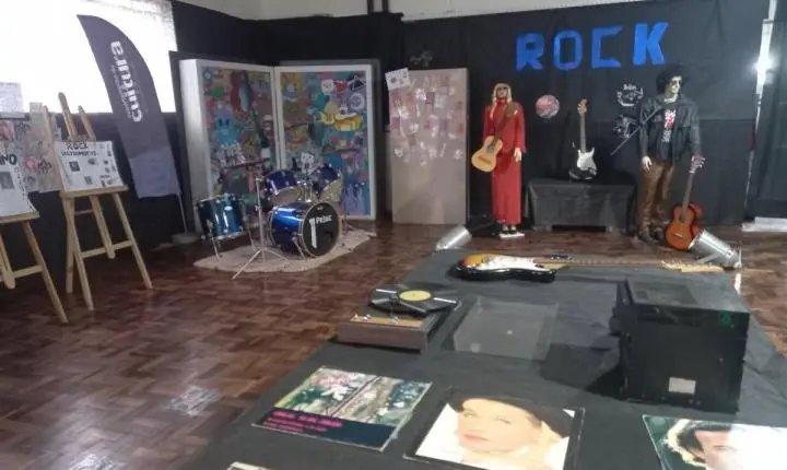 Exposição Itinerante sobre o Rock celebra a história do gênero em Estância Velha
