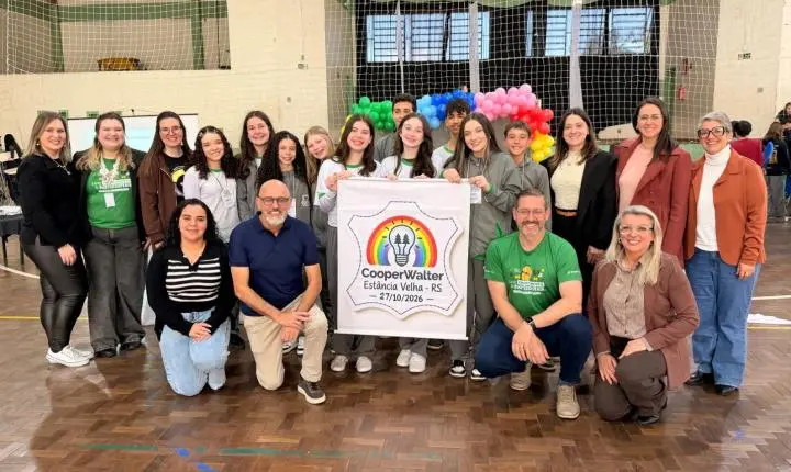 Fundada oficialmente a Cooperativa Escolar da Escola Walter Jacob Bauermann
