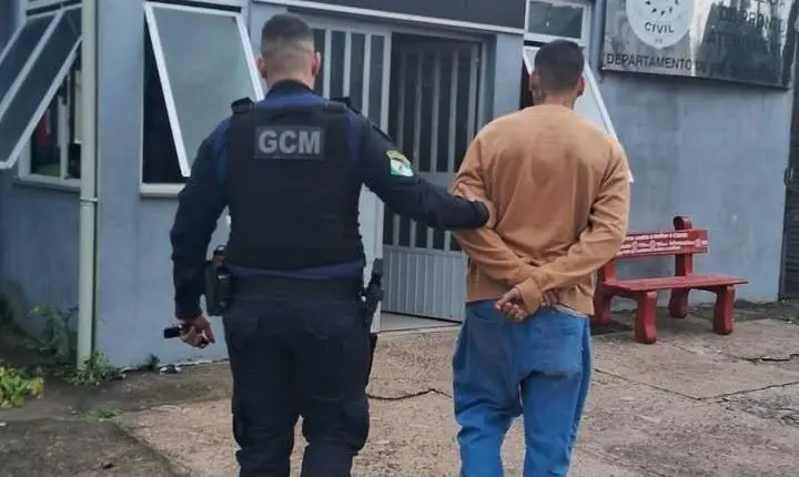 GCM captura homem procurado por pensão alimentícia com auxílio de câmeras de reconhecimento facial em Estância Velha