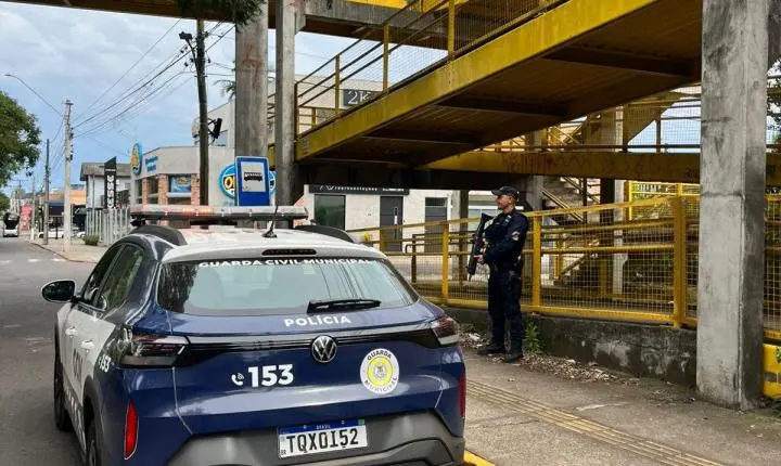 GCM intensifica patrulhamento e detém suspeito com facas no bairro Rincão